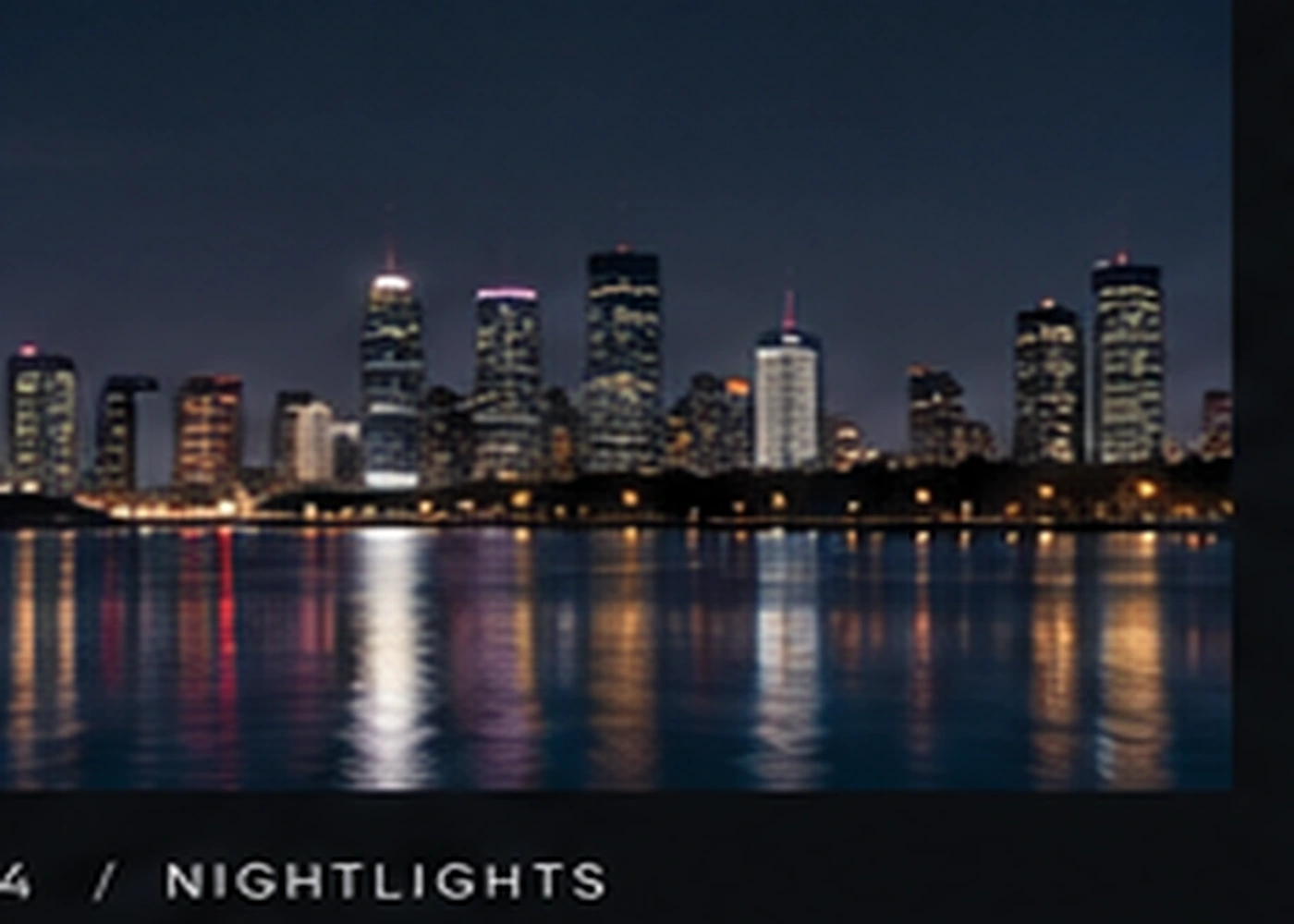 City lights
